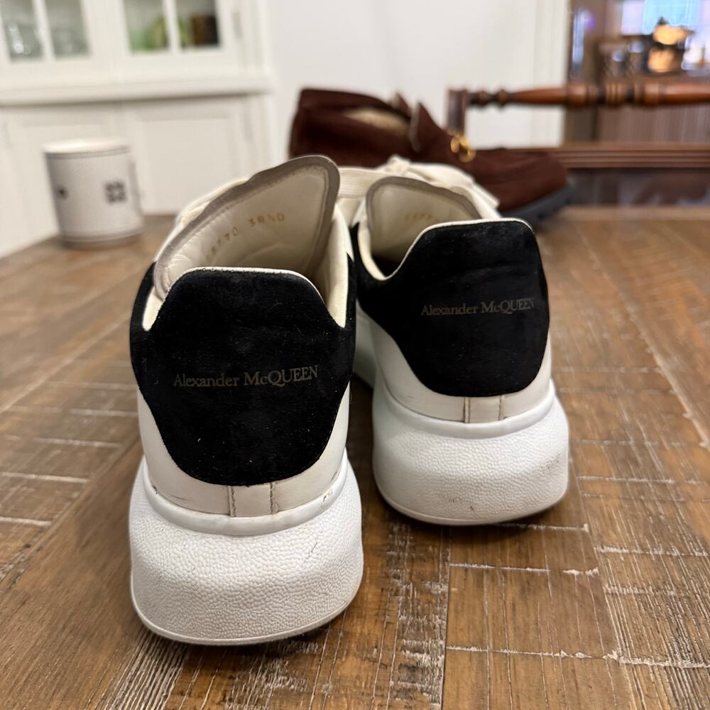 Alexander mcqueen women oversized leather sneaker - Picture 11 of 12